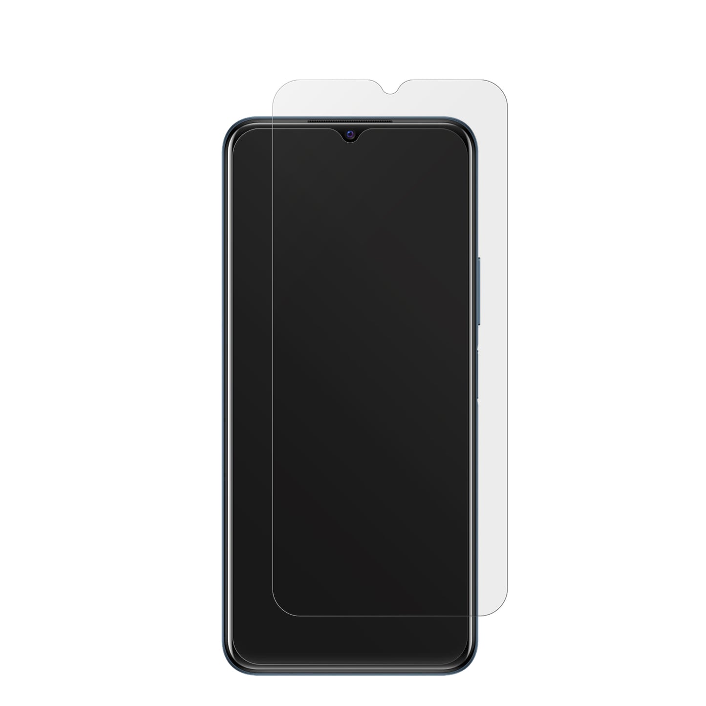 6x Schutzfolie matt für Vivo Y21s Display-Schutzfolie