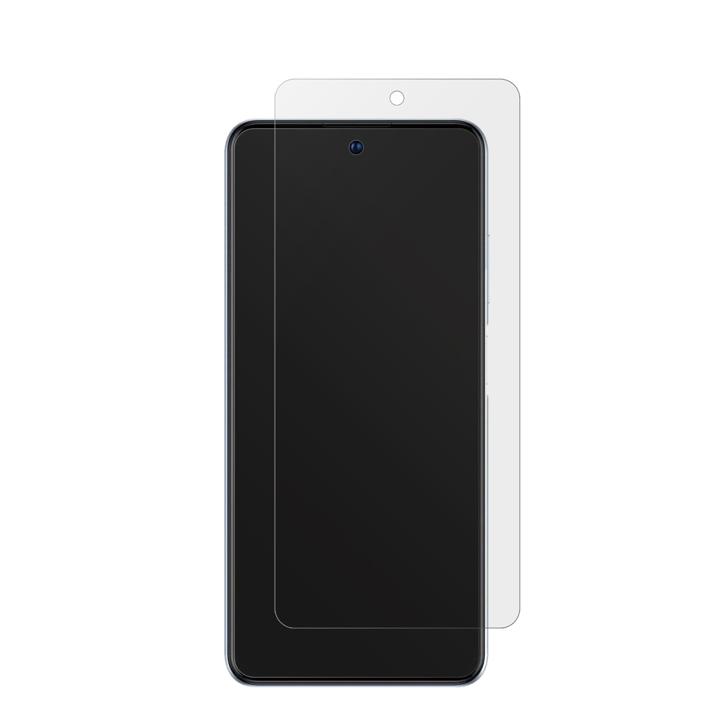 ZTEBlade V40 mit aufgebrachter dipos Displayschutzfolie, die lästige Fingerabdrücke minimiert