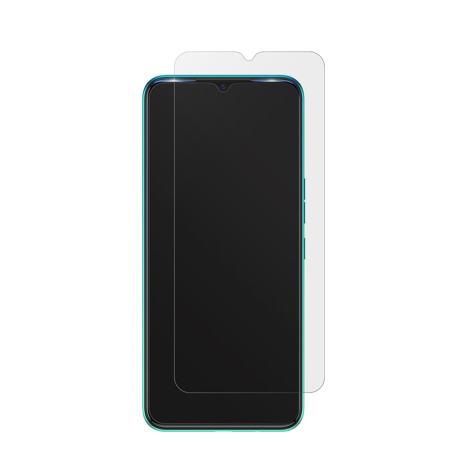 2x Schutzfolie matt für Tecno Spark 7T Display-Schutzfolie