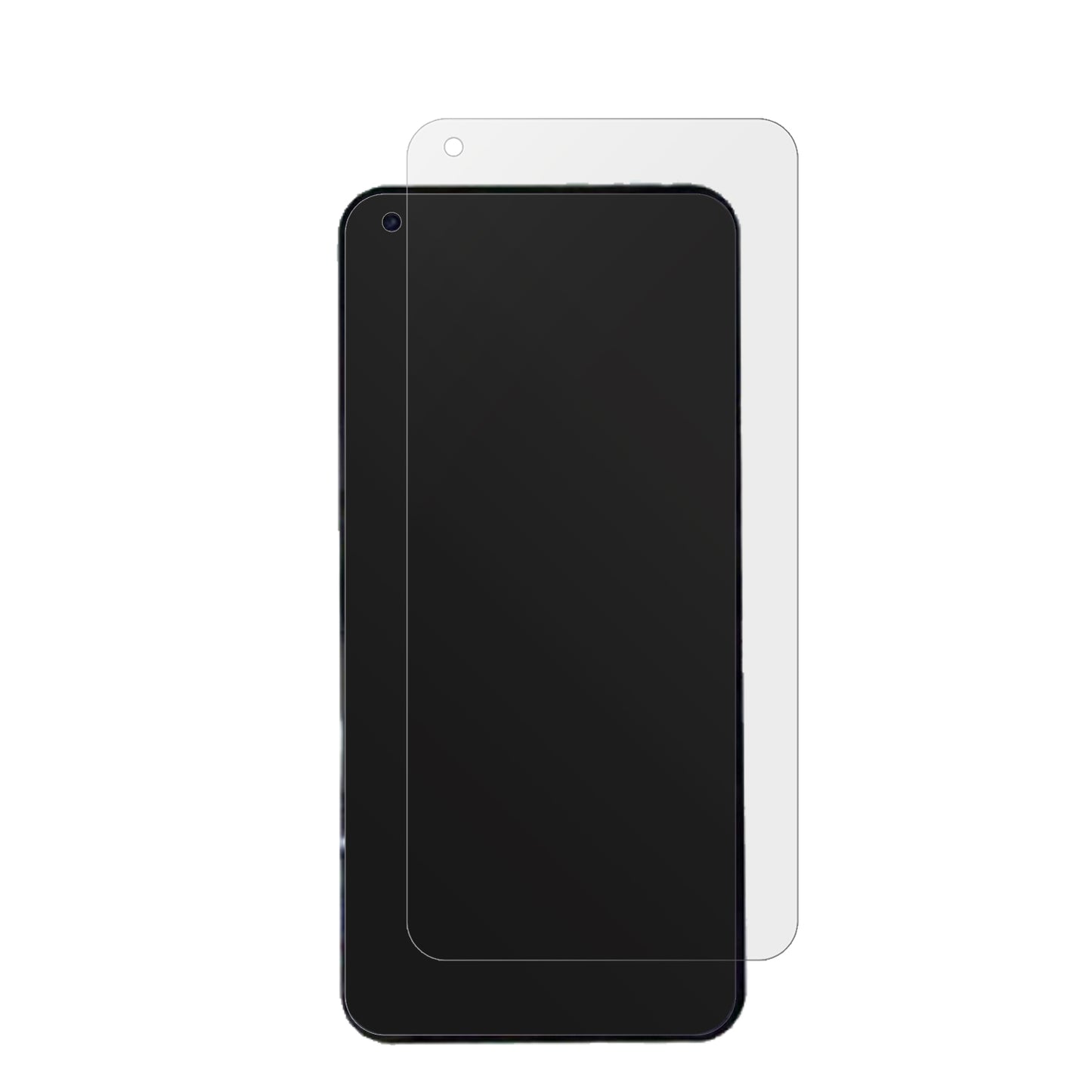 NothingPhone (1) mit aufgebrachter dipos Displayschutzfolie, die lästige Fingerabdrücke minimiert