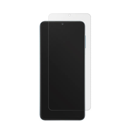 SamsungGalaxy M32 mit aufgebrachter dipos Displayschutzfolie, die lästige Fingerabdrücke minimiert