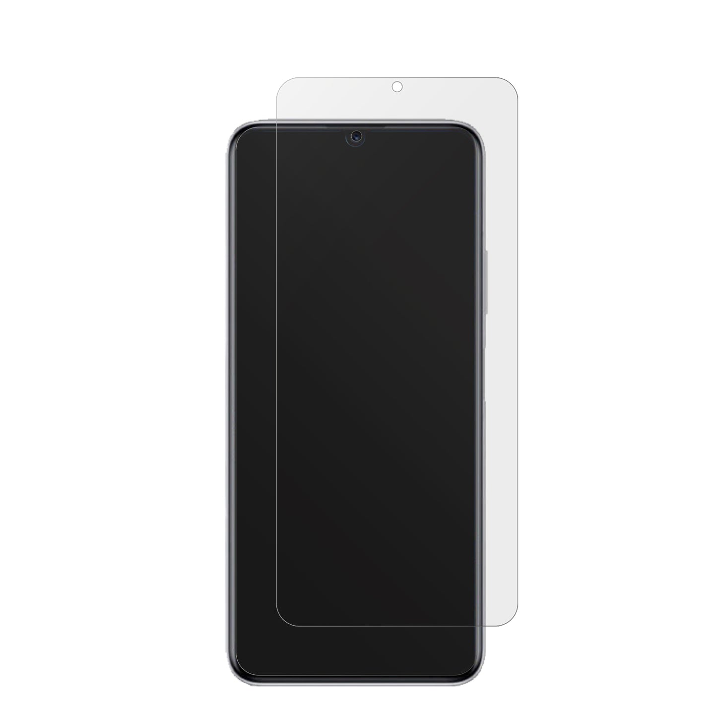 HUAWEIEnjoy 50 mit aufgebrachter dipos Displayschutzfolie, die lästige Fingerabdrücke minimiert