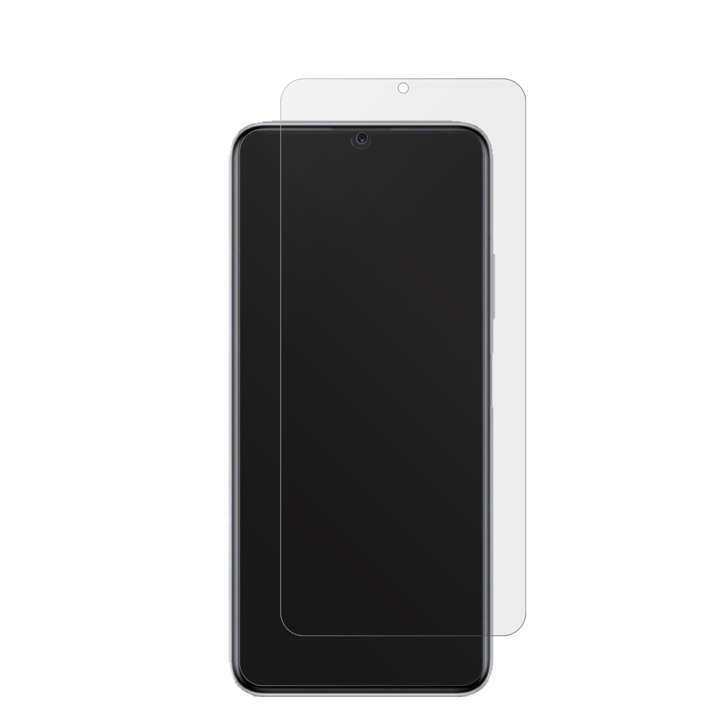 HUAWEIEnjoy 50 mit aufgebrachter dipos Displayschutzfolie, die lästige Fingerabdrücke minimiert