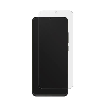 ZTEBlade A52 mit aufgebrachter dipos Displayschutzfolie, die lästige Fingerabdrücke minimiert