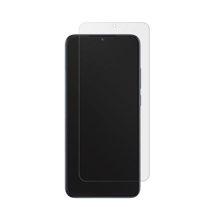 XiaomiPoco C50 mit aufgebrachter dipos Displayschutzfolie, die lästige Fingerabdrücke minimiert