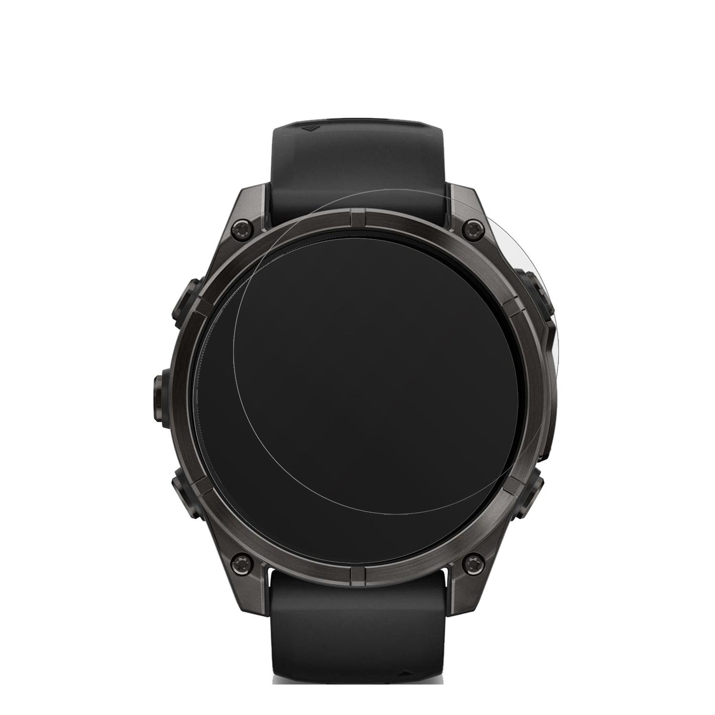 6x Schutzfolie matt für Garmin Tactix 8 51mm AMOLED Display-Schutzfolie