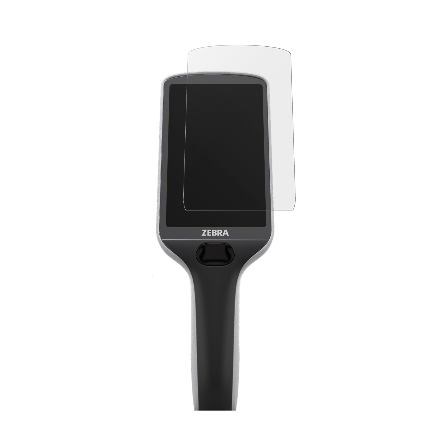 ZebraPS30 Plus mit aufgebrachter dipos Displayschutzfolie, die lästige Fingerabdrücke minimiert