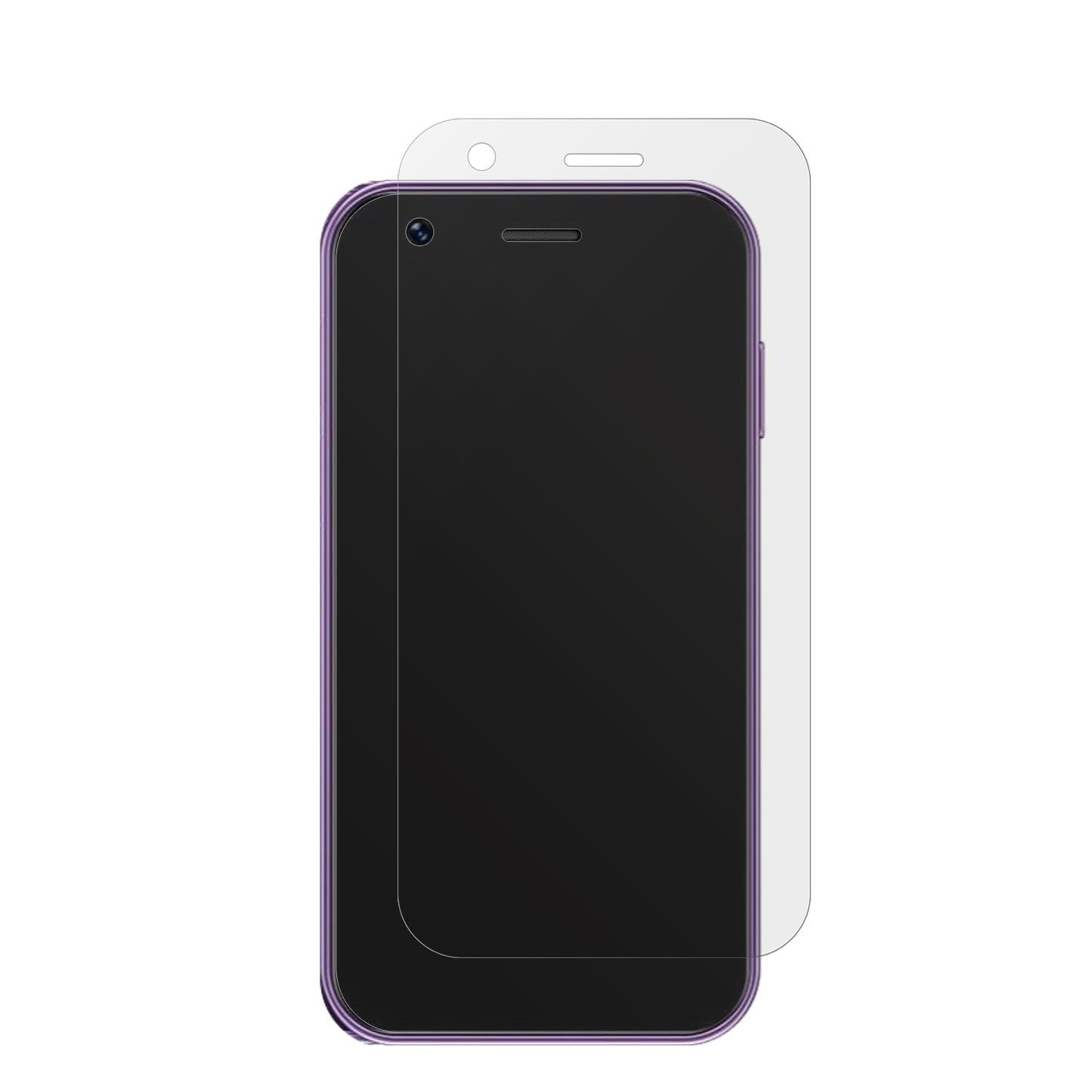 4x Schutzfolie matt für SOYES XS16 Mini Smartphone Display-Schutzfolie