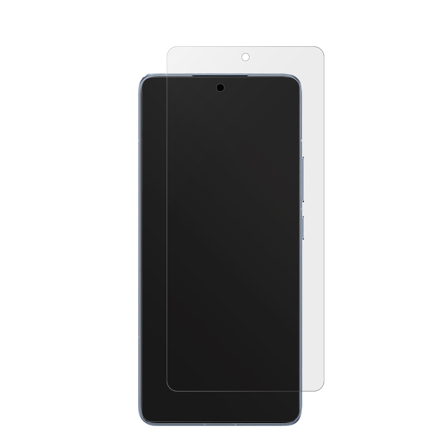 Xiaomi14T Pro mit aufgebrachter dipos Displayschutzfolie, die lästige Fingerabdrücke minimiert