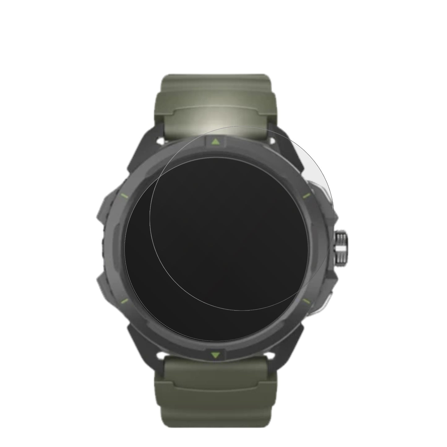 6x Schutzfolie matt für Hammer Watch 2 Military Edition Display-Schutzfolie
