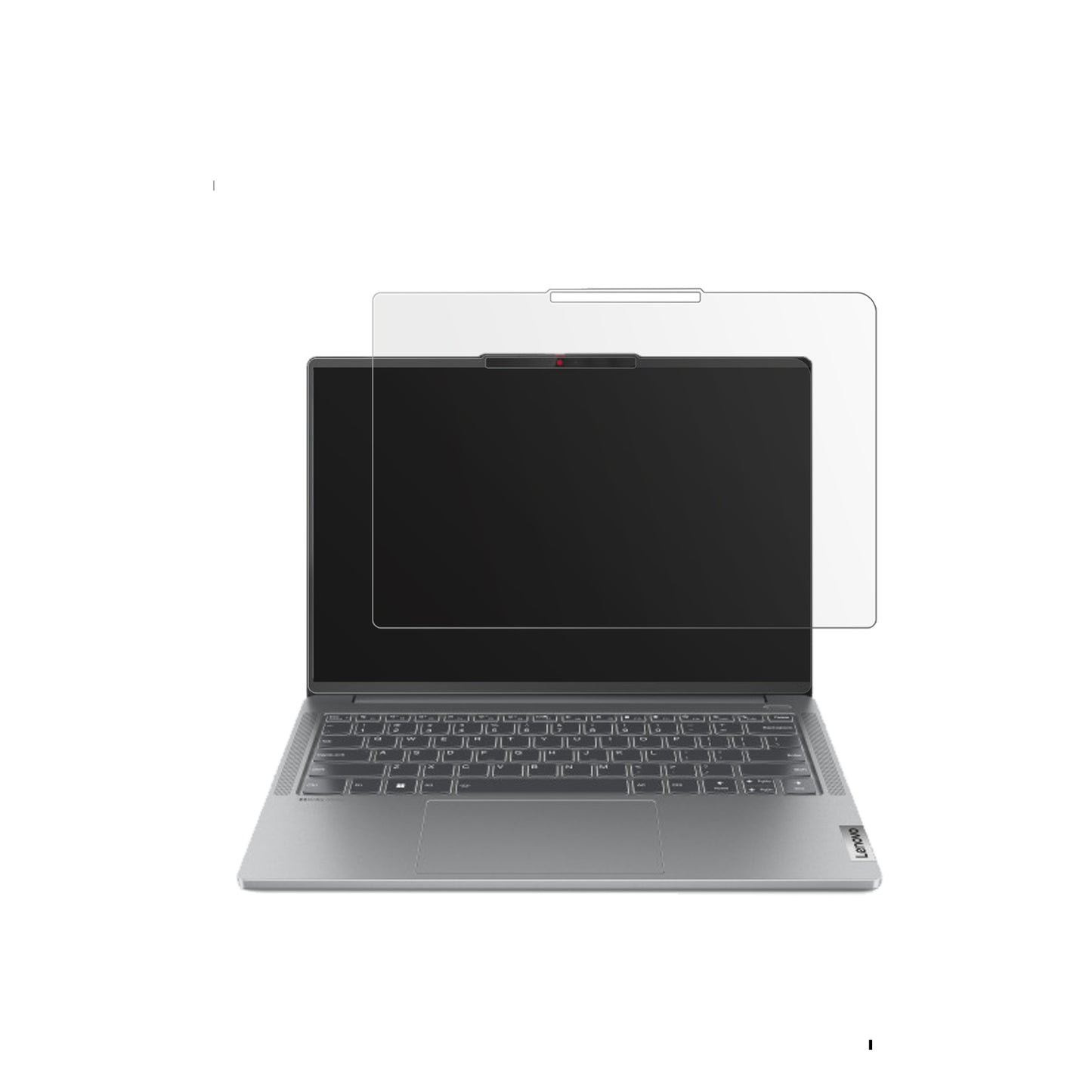 LenovoIdeaPad Pro 5 Gen 10 14 Zoll mit aufgebrachter dipos Displayschutzfolie, die lästige Fingerabdrücke minimiert