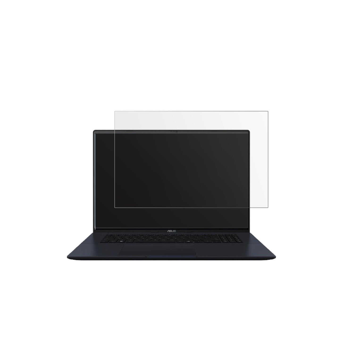2x Schutzfolie matt für Asus Vivobook 18 M1807 Display-Schutzfolie