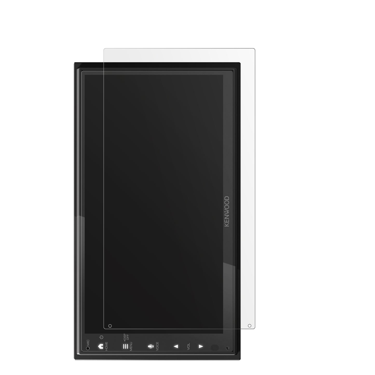 2x Schutzfolie matt für Kenwood DMX6523DABS Display-Schutzfolie
