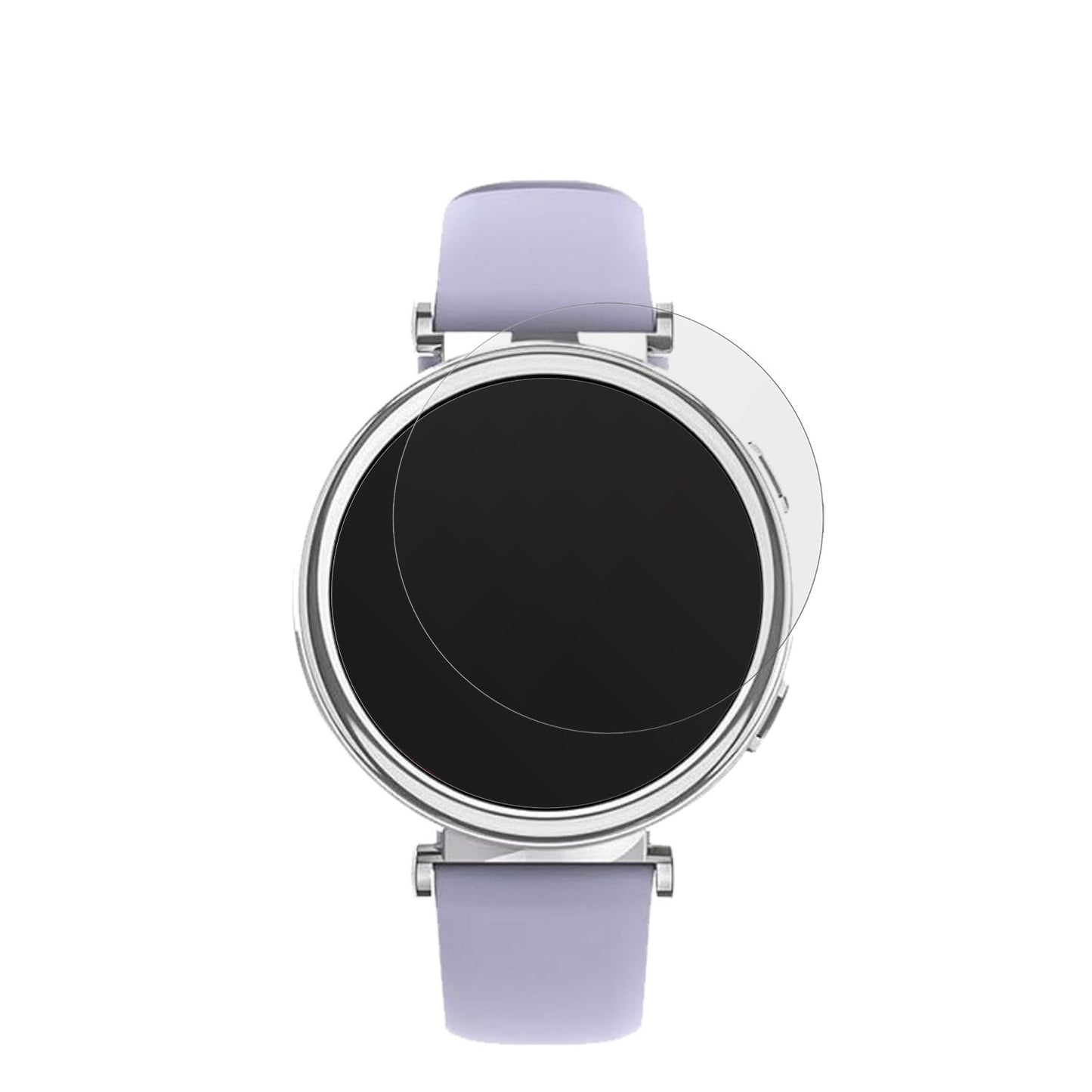 6x Schutzfolie matt für Sanorum 1.27 Zoll Smartwatch Display-Schutzfolie