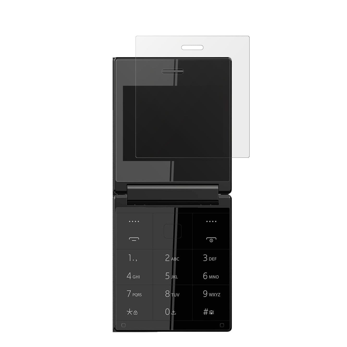 4x Schutzfolie matt für Itel Flip One Display-Schutzfolie
