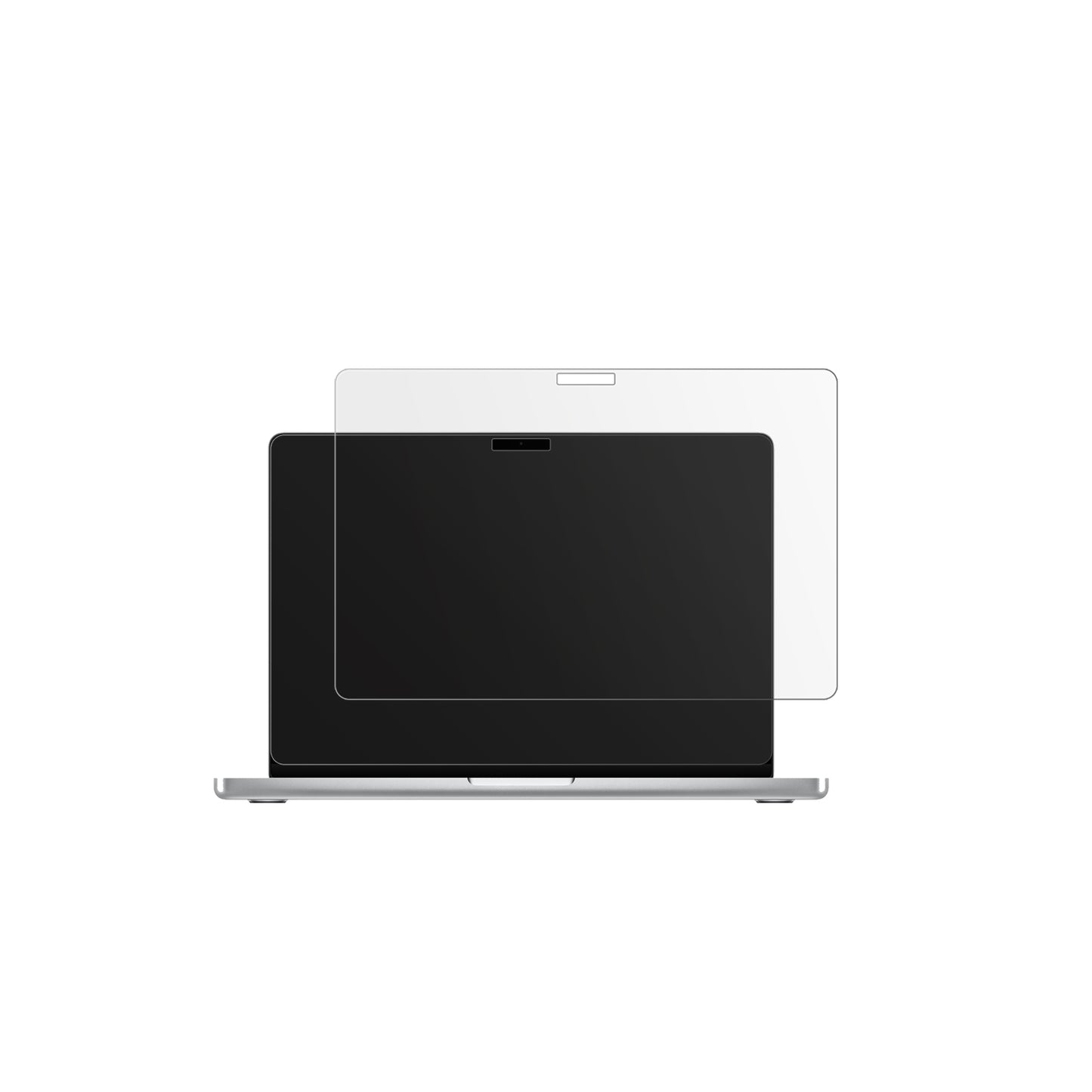 2x Schutzfolie matt für MacBook Pro M4 14 Zoll 2024 Display-Schutzfolie