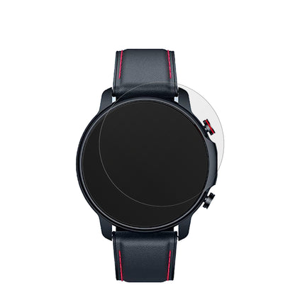 Motsfit1,32 Zoll Smartwatch mit aufgebrachter dipos Displayschutzfolie, die lästige Fingerabdrücke minimiert