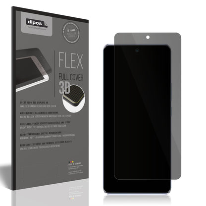 Full Cover Privacy Blickschutzfolie für Infinix Zero 30 4G