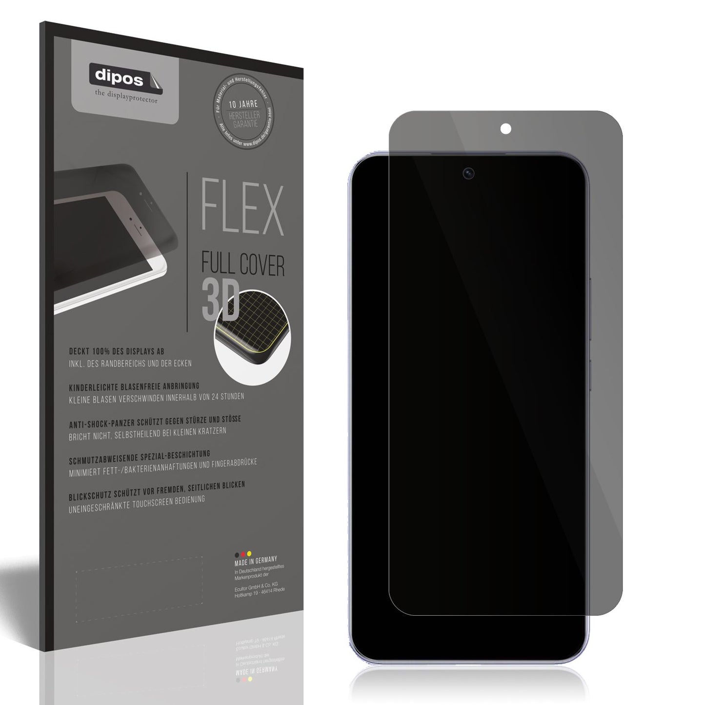 Full Cover Privacy Blickschutzfolie für Realme P3 Pro 5G
