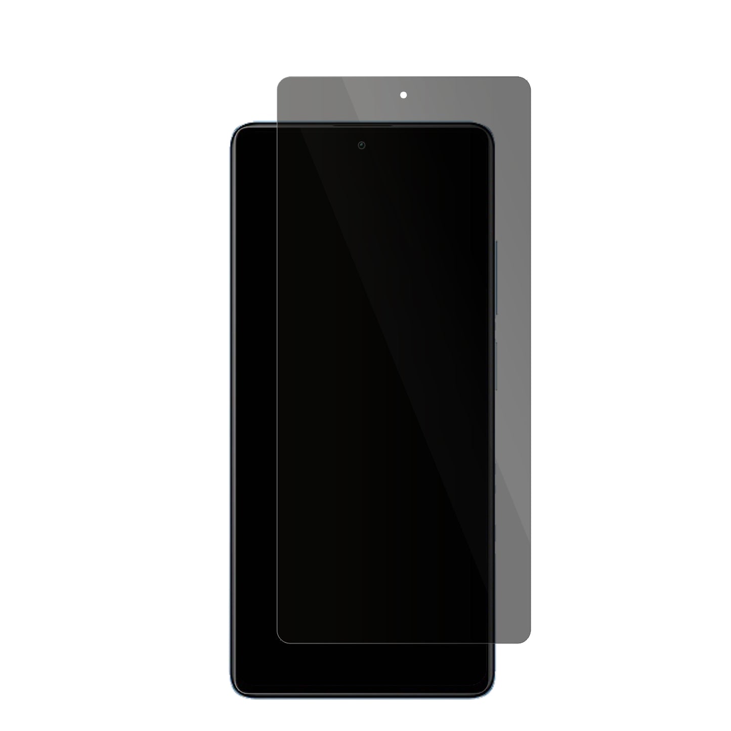 Full Cover Privacy Blickschutzfolie für Xiaomi Redmi Note 12 Pro Plus 5G