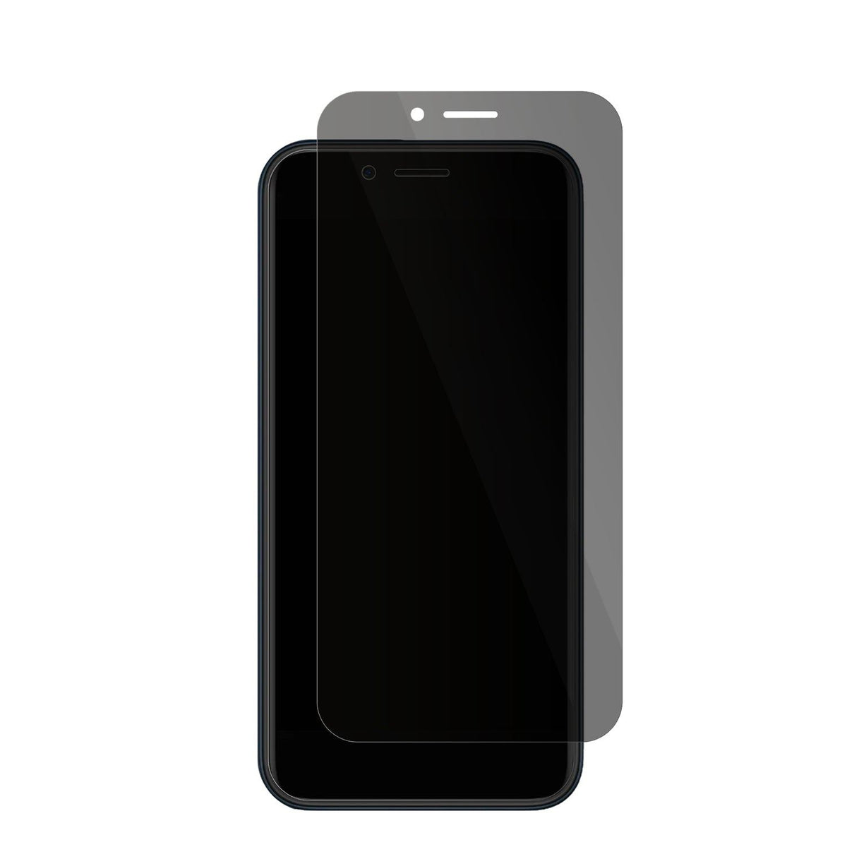 Full Cover Privacy Blickschutzfolie für Mobicel MX2 Plus