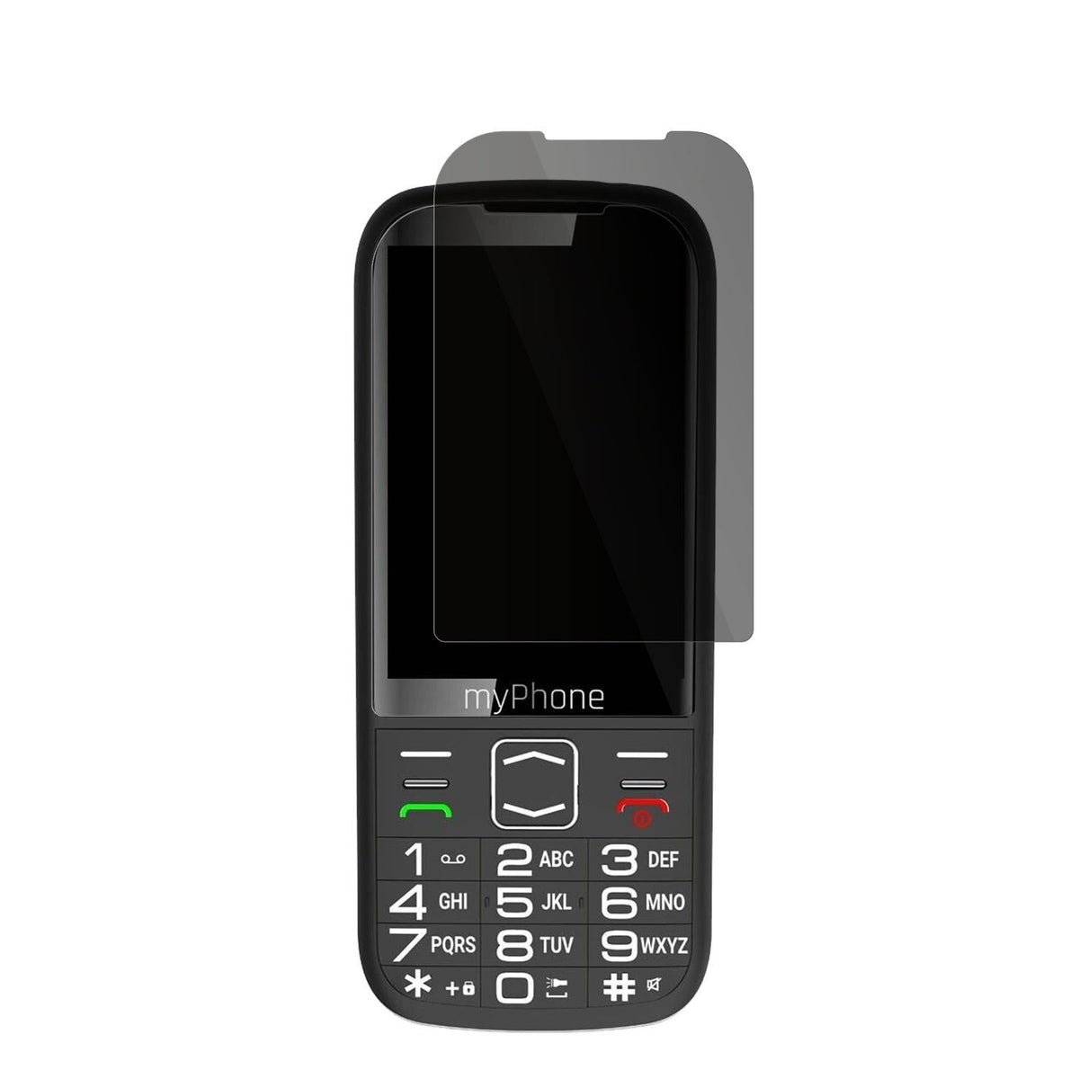 Full Cover Privacy Blickschutzfolie für myPhone Halo4 Plus LTE