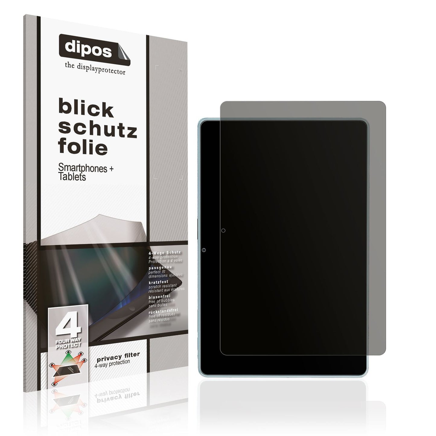 Blickschutzfolie für DeerTime E15 matt Schutzfolie Privacy