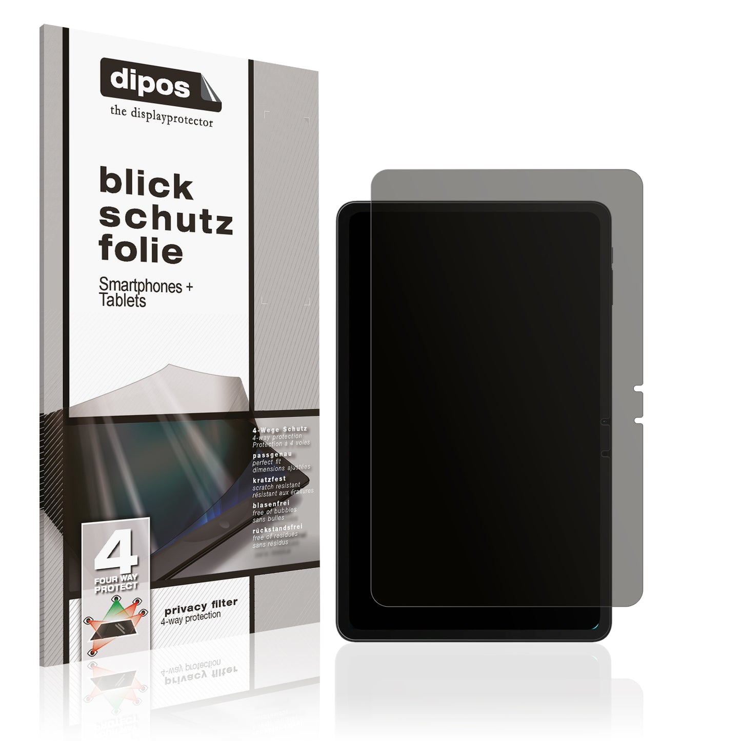 Blickschutzfolie für Doogee T40 Pro 12.0 matt Schutzfolie Privacy