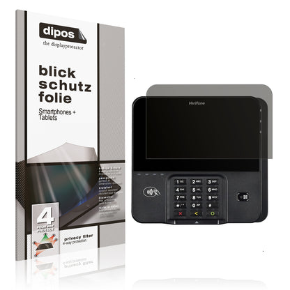 Blickschutzfolie für Verifone M424 matt Schutzfolie Privacy
