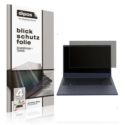 Blickschutzfolie für Vale V15A-N100A-16521D matt Schutzfolie Privacy