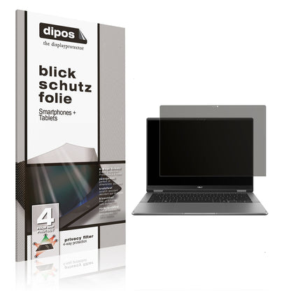 Blickschutzfolie für Asus Vivobook 14 Flip TP3407 matt Schutzfolie Privacy