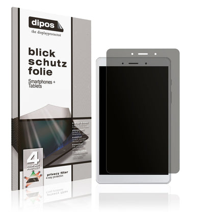 Blickschutzfolie für Samsung Galaxy Tab A8.0 LTE matt Schutzfolie Privacy