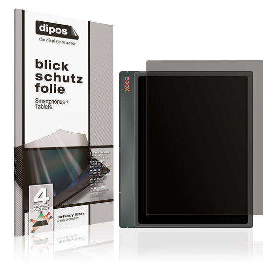 Blickschutzfolie für Onyx Boox Note Air3 C matt Schutzfolie Privacy