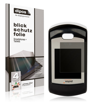 Blickschutzfolie für Pulox PO-200A matt Schutzfolie Privacy