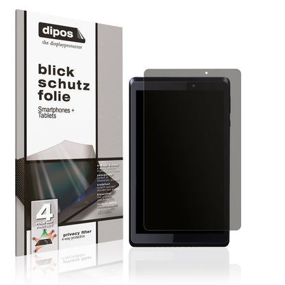 Blickschutzfolie für C Idea 8 Zoll matt Schutzfolie Privacy
