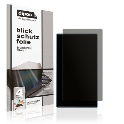 Blickschutzfolie für Cwowdefu C28 matt Schutzfolie Privacy
