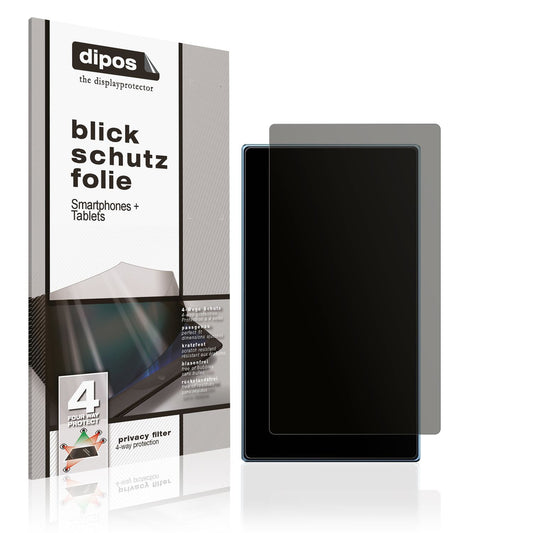 Blickschutzfolie für Cwowdefu C28 matt Schutzfolie Privacy