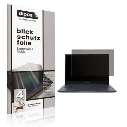 Blickschutzfolie für Asus ExpertBook B1 B1403 matt Schutzfolie Privacy