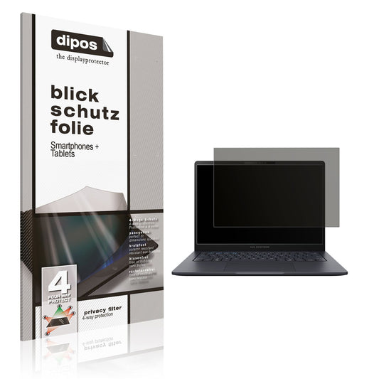Blickschutzfolie für Asus ExpertBook B1 B1403 matt Schutzfolie Privacy