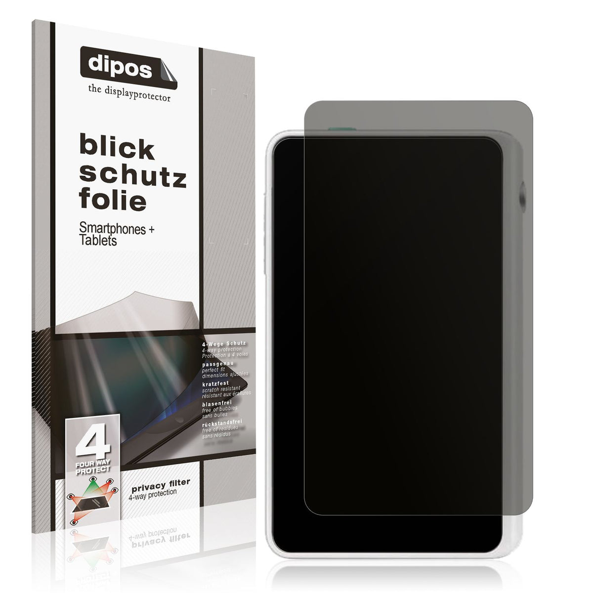 Blickschutzfolie für Timekettle Fluentalk 1 mini matt Schutzfolie Privacy
