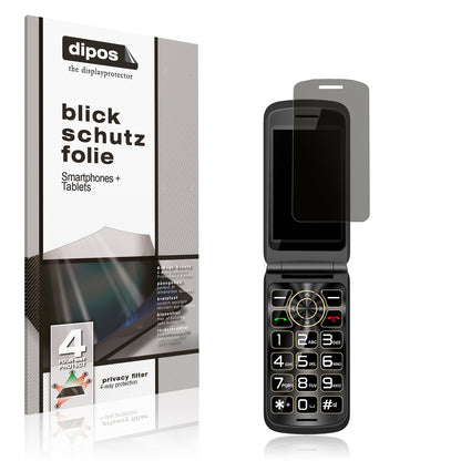 Blickschutzfolie für Guwet G739 matt Schutzfolie Privacy