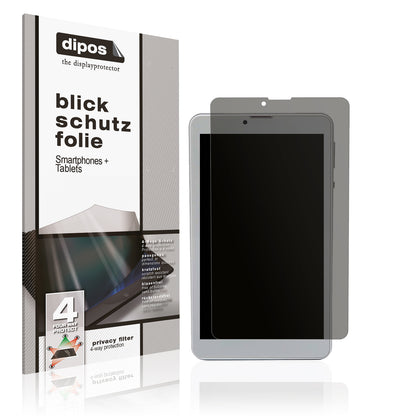 Blickschutzfolie für Garsent 7 Zoll Tablet matt Schutzfolie Privacy