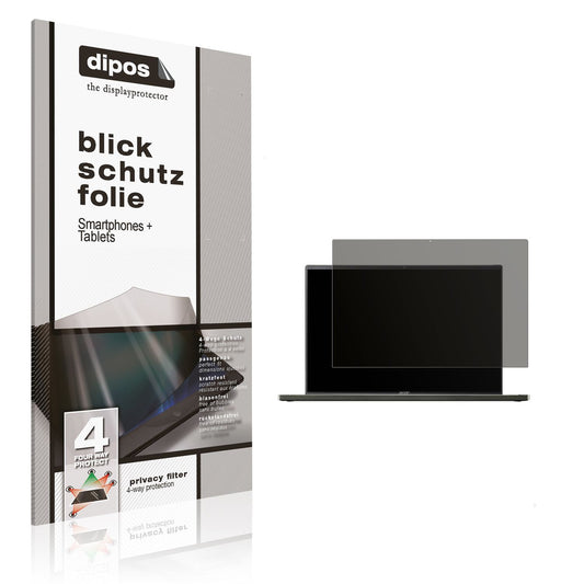 Blickschutzfolie für Acer Swift Edge 16 SFE16-42 matt Schutzfolie Privacy