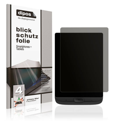 Blickschutzfolie für PocketBook Pova 6 Neo 5G matt Schutzfolie Privacy