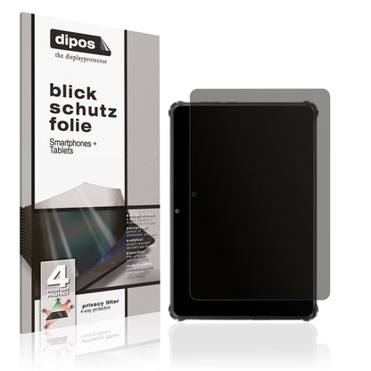 Blickschutzfolie für Oukitel RT7 Titan matt Schutzfolie Privacy