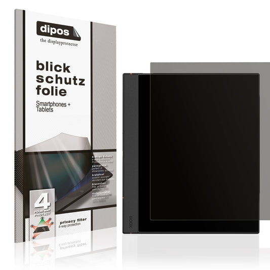 Blickschutzfolie für Onyx Boox Note Air 4 C matt Schutzfolie Privacy
