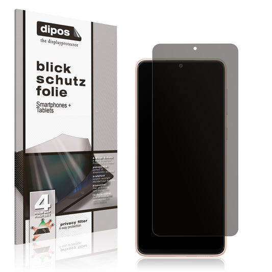 Blickschutzfolie für Samsung Galaxy A33 5G matt Schutzfolie Privacy