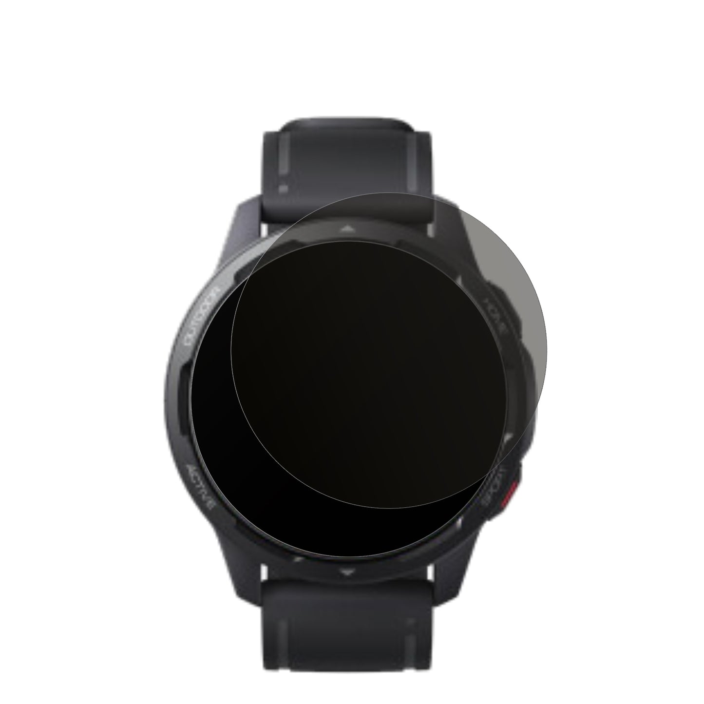 Blickschutzfolie für Xiaomi Watch S1 Active matt Schutzfolie Privacy