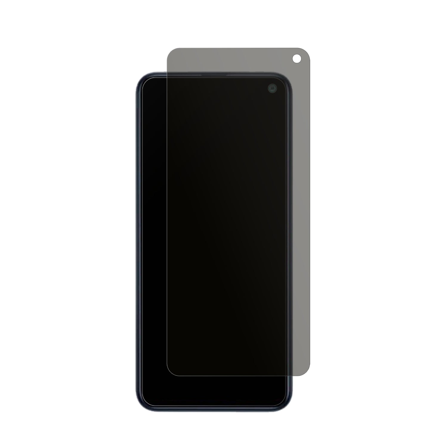 Blickschutzfolie für Samsung Galaxy F52 matt Schutzfolie Privacy