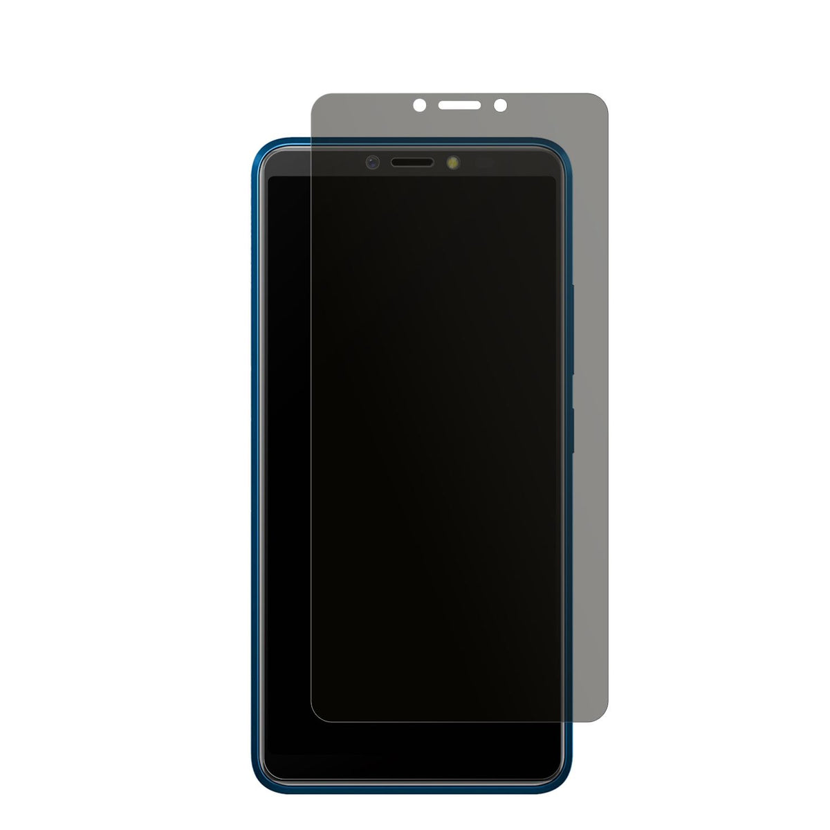 Blickschutzfolie für BQ 6030G Practic matt Schutzfolie Privacy